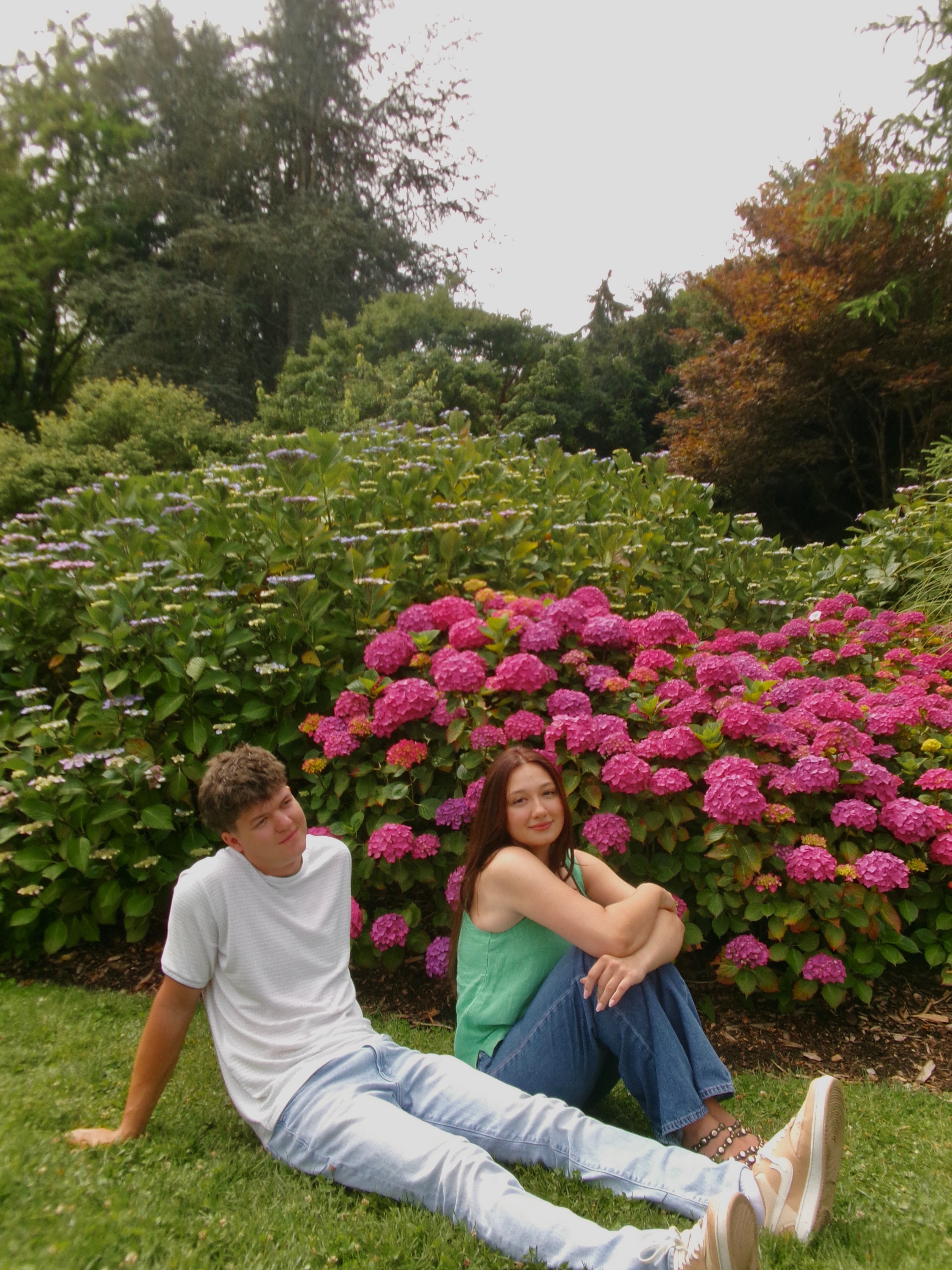 Outdoor portrait with warm cinematic color